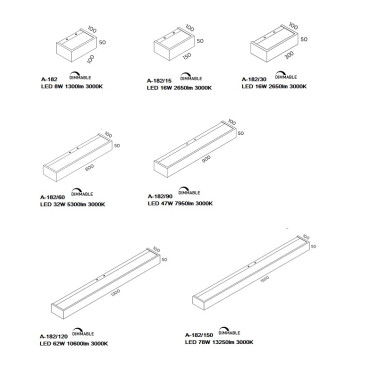 PUJOL APOLO Aplique LED dimmable