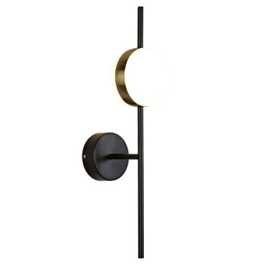 MANTRA CUBA LED aplique negro/oro