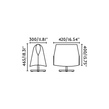 FARO LUANG M Sobremesa Negro-Beige