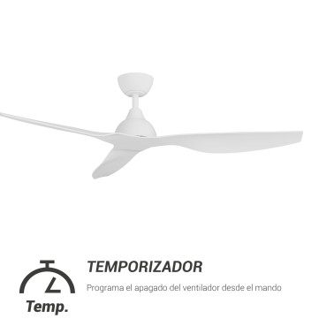 SULION IVY Ventilador de Techo Blanco IP44