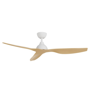 SULION IVY Ventilador de Techo Blanco-Madera IP44