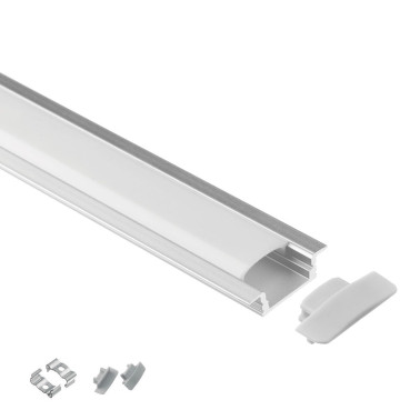 LIGHTED Perfil Empotrable Tira Led