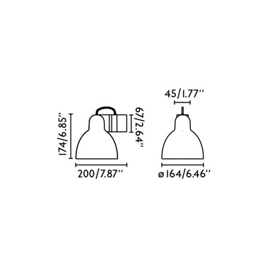 FARO VENICE Aplique Rayas