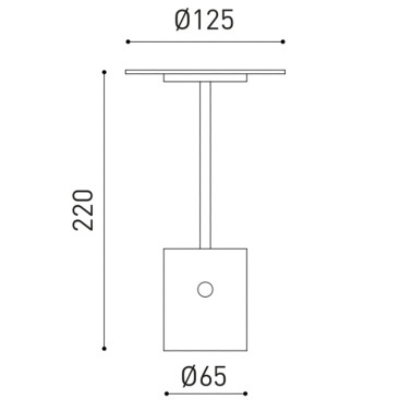 ARKOSLIGHT YORU Lámpara Portátil Blanco