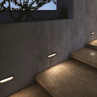 HOFF LIGHT ATHENS 6 RECTANGULAR Empotrable Antracita 4CCT