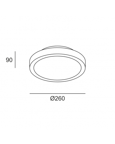 LEDSC4 BASIC 260 E27 Gris Urbano