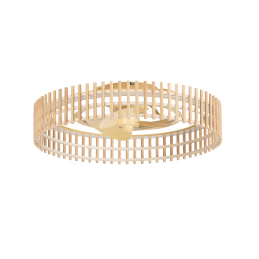 FORLIGHT BAMBU Plafón Ventilador IP44