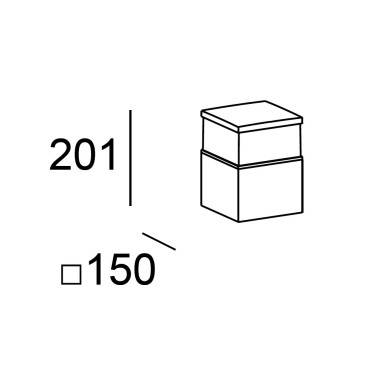 LEDSC4 CUBIK LED 201 Sobremuro