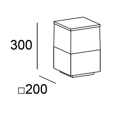 LEDSC4 CUBIK E27 300 Sobremuro