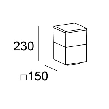 LEDSC4 CUBIK E27 230 Sobremuro