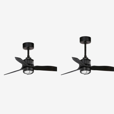 FARO JUST FAN XS DC LED Ventilador de techo negro