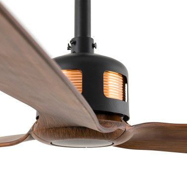 FARO COPPER FAN M DC Ventilador de techo negro mate