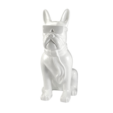 SCHULLER BULLDOG FRANCES Figura Blanca