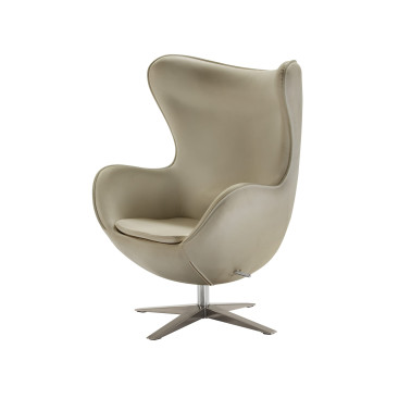 SCHULLER EGG Sillón Antelina Beige