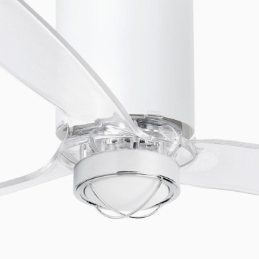 FARO TUBE FAN M LED DC Ventilador blanco mate