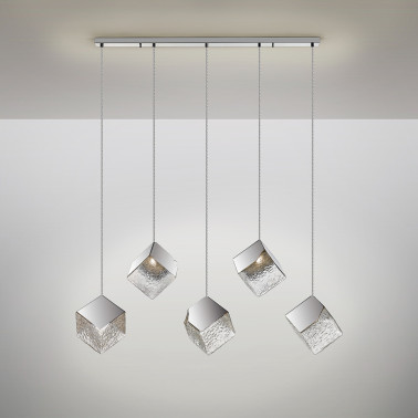 SCHULLER PRISCILA Colgante 5L Cromo