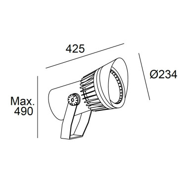 LEDSC4 Hubble Cob 234 Proyector 2700K