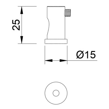 MANTRA BLOCACABLE TECHO CROMO