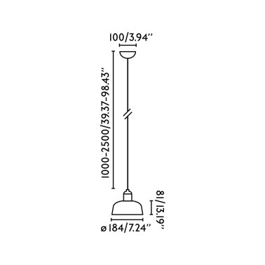 FARO TATAWIN S Colgante Blanco