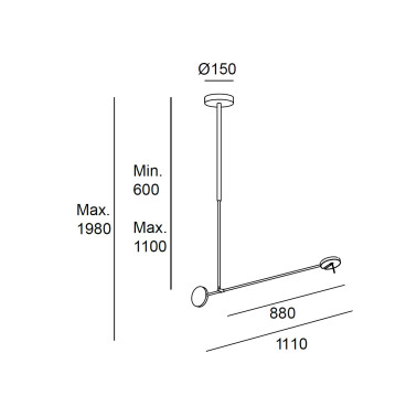 LEDSC4 INVISIBLE Single Adjustable 2700K