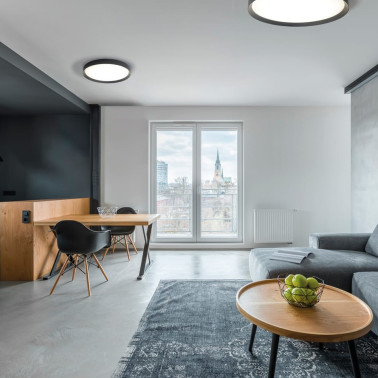 ACB MINSK 400 DALI/PUSH Plafón Negro CCT