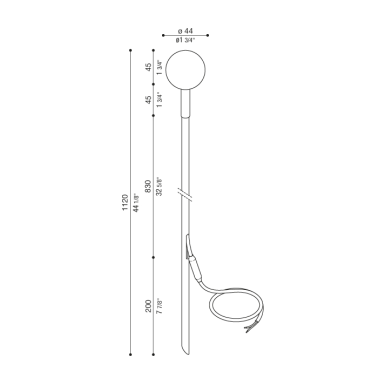 LOMBARDO LINFA O 120 Estaca Negro