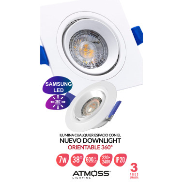 ATMOSS Downlight Mini Circular Orientable 3200K