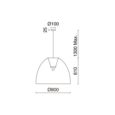 EXO LIGHTING VIETNAM XL Suspensión mimbre claro