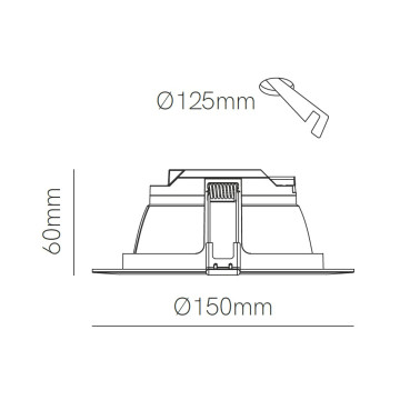 BENEITO FAURE NOI Switch Downlight