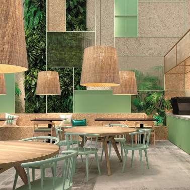 EXO LIGHTING THAIS L Colgante Rafia