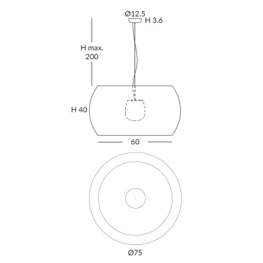 Ole by FM POMA IP66 Ø75 Colgante de Cuerda