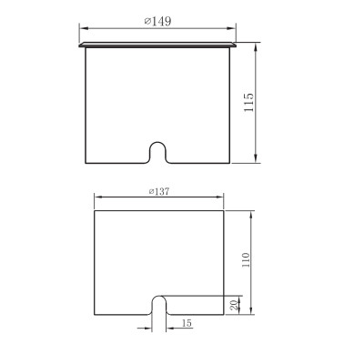 IBERLAMP NIZA Bañador de Pared