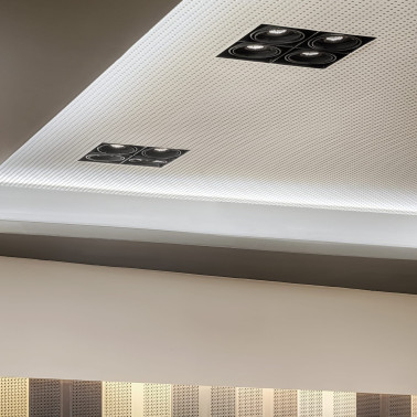 ARKOSLIGHT LARK-111 HONEYCOMB 6,5W 3000K 18º NEGRO