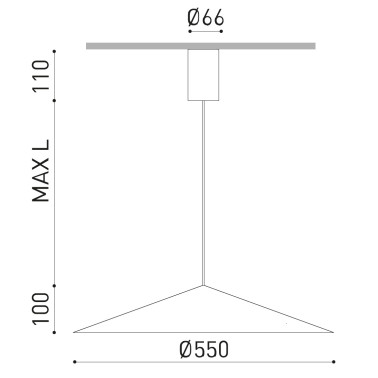 ARKOSLIGHT DUNE 55 BASE 3M 3000K PG