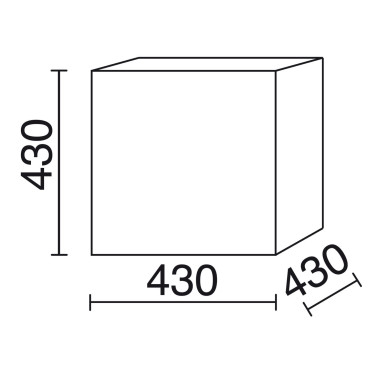 CRISTHER BLOCK 430 Luminaria de Suelo