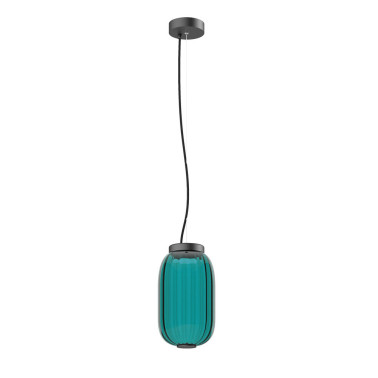 EXO LIGHTING KRISTA 1L Colgante Azul