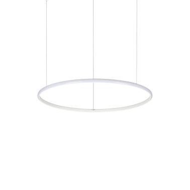 IDEAL LUX HULAHOOP 610 Colgante Blanco