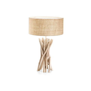 IDEAL LUX DRIFTWOOD TL1 Sobremesa Madera