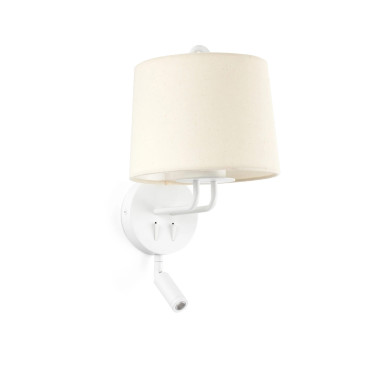 FARO MONTREAL Aplique Lectura Blanco-Beige