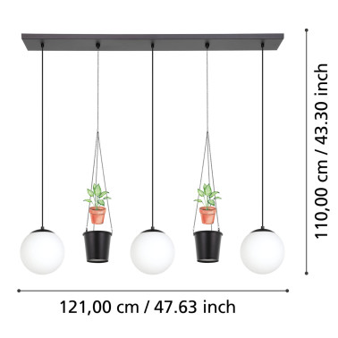 EGLO RONDO 3 Colgante 3L