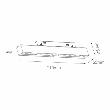 BENEITO FAURE TRAM 48V 9W Blanco 2700K