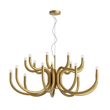 REDO LUXOR 960 Candelabro de Techo Oro Mate