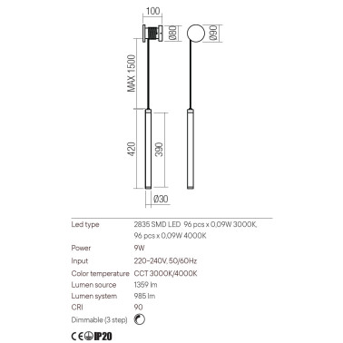 REDO SWING 420 Aplique Blanco-Opal