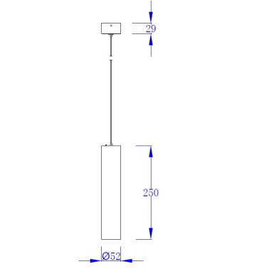 MANTRA BOLONIA Colgante Blanco CCT 7W