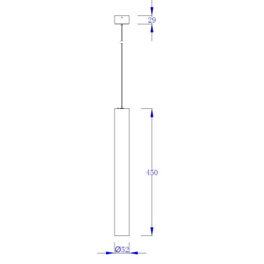 MANTRA BOLONIA Colgante Blanco CCT 10W