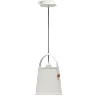 MANTRA NORDICA Lámpara colgante blanco Ø200