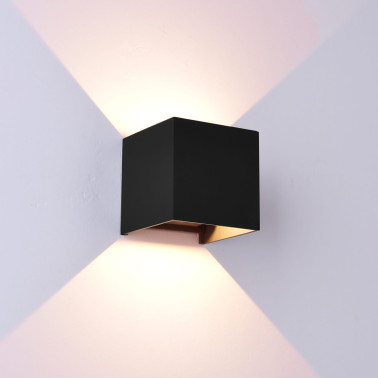 MANTRA DAVOS Aplique Negro Dimmable