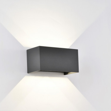 MANTRA DAVOS DOBLE Aplique Gris Oscuro Dimmable