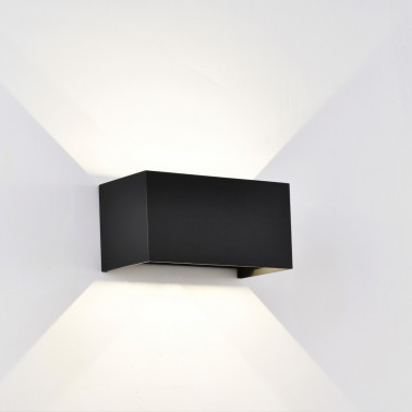 MANTRA DAVOS DOBLE Aplique Negro Dimmable