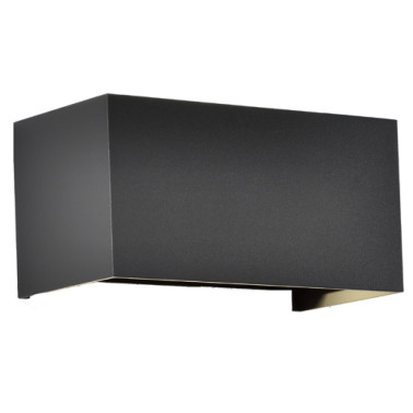 MANTRA DAVOS DOBLE Aplique Negro Dimmable